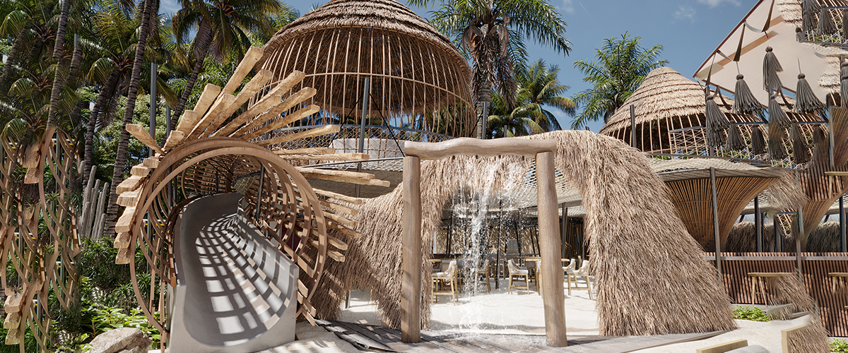 Resvaladilla de Club de Playa Playaviva Santa Clara