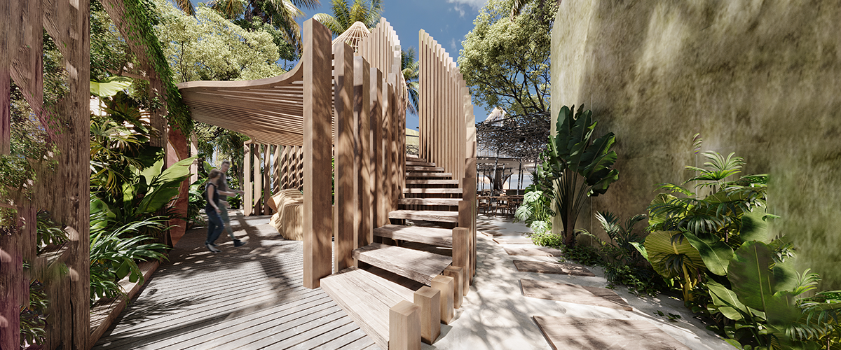 Escaleras Playaviva Santa Clara