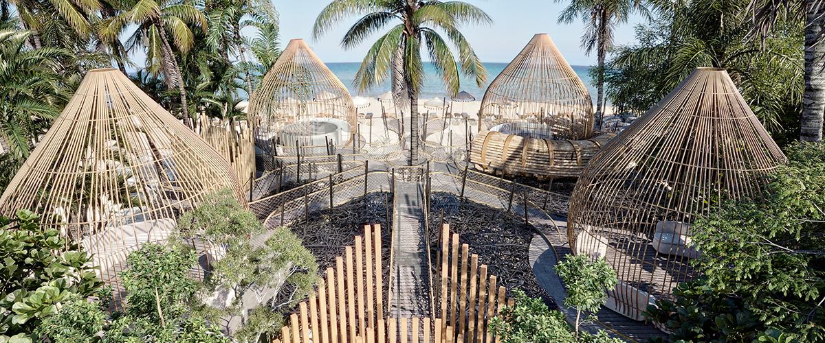 Cabañas de Club de Playa Playaviva Santa Clara