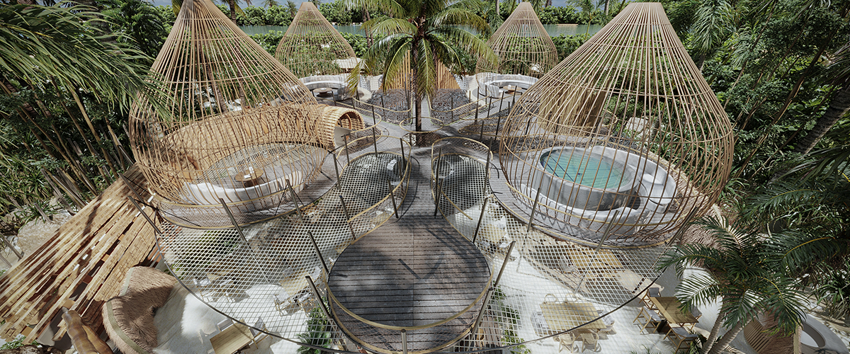 Cabañas de Club de Playa Playaviva Santa Clara