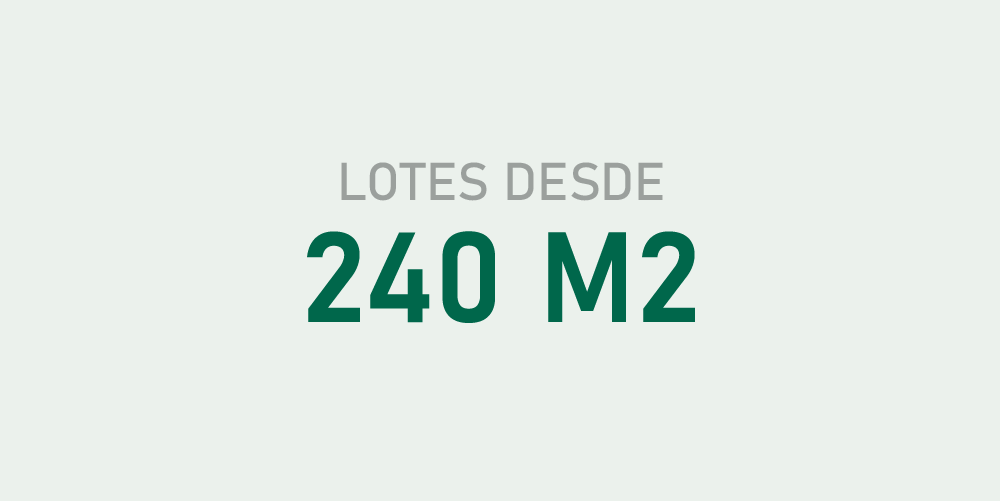 Lotes urbanizados desde 240 m2 en Santa Clara Ecovillage